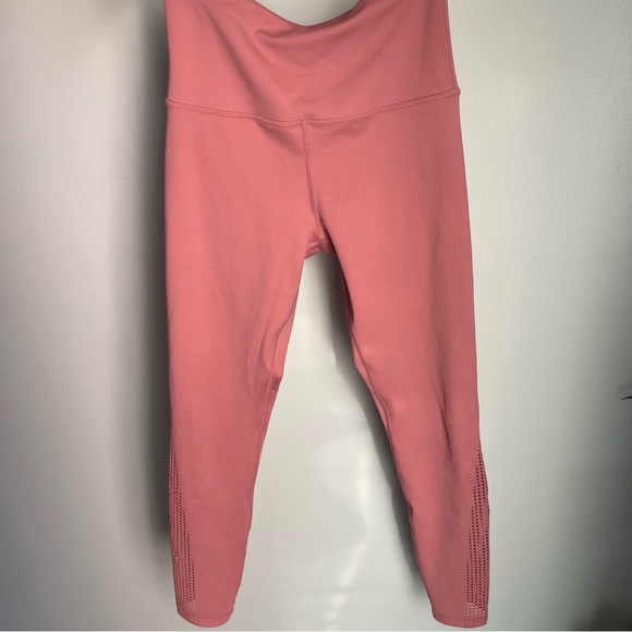 ZYIA ACTIVE FLAME 7/8 LIGHT N' TIGHT LEGGINGS - CANYON ROSE - Picture 4 of 6